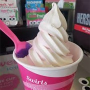 NSA Strawberry Banana Frozen Yogurt