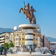 Alexander the Great, Skopje