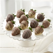 Classic Belgian Chocolate Covered Strawberries