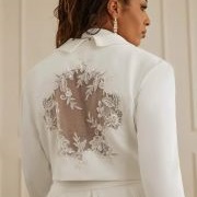 Decorative Illusion Back Jacket