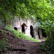 Hermits Cave at Dale Abbey