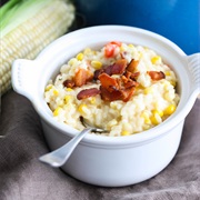 Fresh Corn Risotto With Roasted Tomato Jam