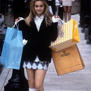 Cher's Diamond Skirt Outfit - Clueless