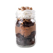 Chocolate Brownie Pudding Jar