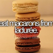 Eat Macarons at Ladurée