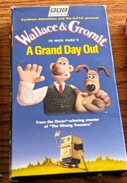 Wallace & Gromit: A Grand Day Out (Cardboard) VHS (1995)