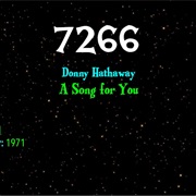 #9214 a Song for You by Donny Hathaway