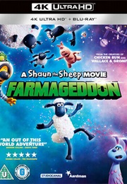 A Shaun the Sheep Movie: Farmageddon 4K Blu-Ray (2019)