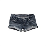 Hot Pants Jeans Shorts Blue Grey Denim