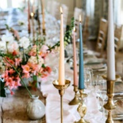Colored Candles Decor