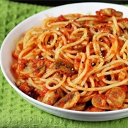 Mushroom Spaghetti
