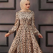 Animal Print Wedding Dress