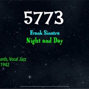 #8873 Night and Day by Frank Sinatra