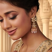 Gold Earrings for Bridesmaids
