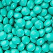 Aqua M&Ms