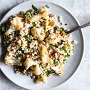 Roasted Cauliflower Couscous Salad