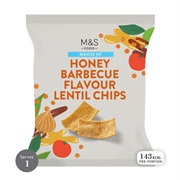 Honey Barbecue Flavour Lentil Chips