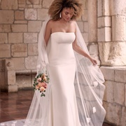 Strapless Wedding Gown