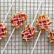 Waffle With Candy Pinwheels