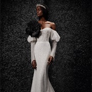 Off-Shoulder Juliet Sleeves