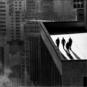 Men on a Rooftop (René Burri)