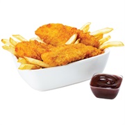 Chicken Tender Boat
