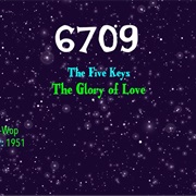 #9070 the Glory of Love by the Five Keys