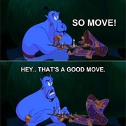 Genie Loses Chess Match to Carpet