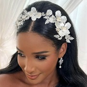 Flower Headband for Bride