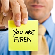 Being Fired From a Job