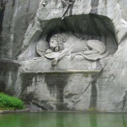 Lion of Lucerne, Switzerland