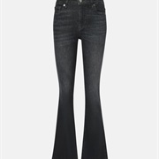 Flared Jeans Grey Women
