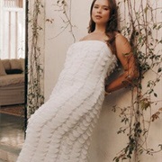 Dress With Textured Fabric