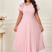 Ruffle on Shoulder of One Sleeve