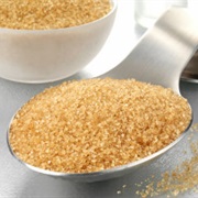Golden Yellow Sugar and White Sugar