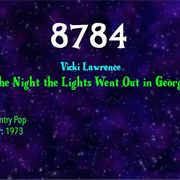#9666 the Night the Lights Went Out in Georgia by Vicki Lawrence