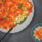 Salmon Roe Egg Salad