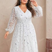 Shirred Waistband on Wedding Dress