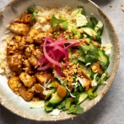 Satay Tofu Bowl