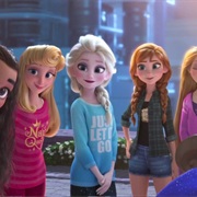 Every Disney Princess Saves Ralph