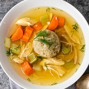 Chicken Soup With Matzah Balls (Israel)