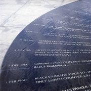 Civil Rights Memorial, Alabama, USA