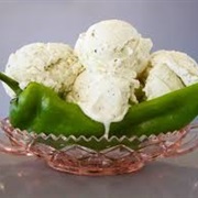 Green Chile Ice Cream