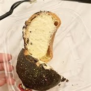 Chocolate-Dipped Cream Puff