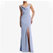 Cowl Neck Bridesmaid Dress