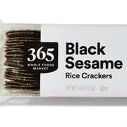 Black Sesame Crackers