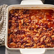 Canned Mixed Beans in Sweet and Sticky BBQ Sauce