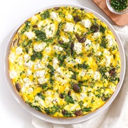 Goat Cheese Frittata