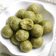 Matcha Cookie Dough Bites