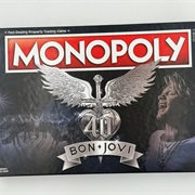 Bon Jovi 40th Anniversary Monopoly Game